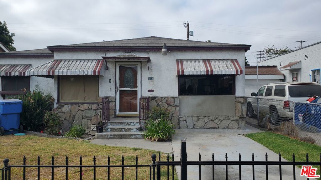 Great fixer in South LA. Renovation was started but are now selling As Is.