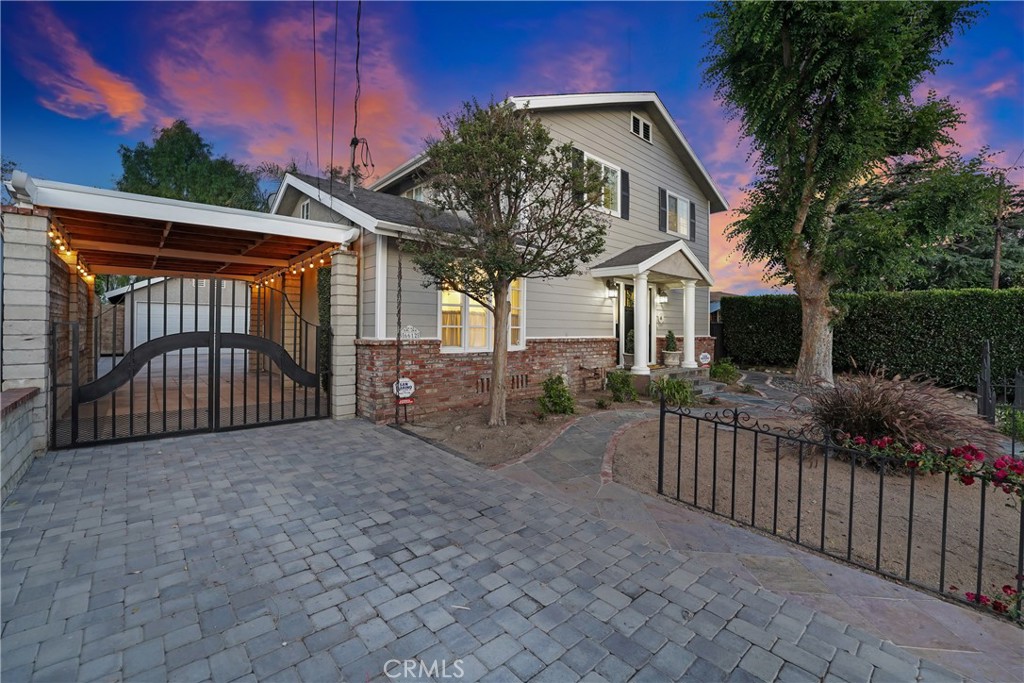 Welcome to Your Dream Home! Tucked away on a quiet cul-de-sac in a serene, wooded pocket of North San Gabriel- bordering the prestigious neighborhoods of San Marino and Pasadena—this stunning residence offers both charm and sophistication. Pride of ownership is evident in every detail. As you step inside, you’re greeted by elegant engineered hardwood floors that flow seamlessly throughout the first level, including the spacious living room, family room, dining room, and kitchen. The chef’s kitchen is a showstopper, featuring quartz countertops, a six-burner Thor stove, a Thermador double oven, and custom cabinetry. The inviting family room centers around a cozy fireplace and opens through French doors to a beautifully designed patio and pool area—perfect for entertaining or unwinding in style. The backyard is a true retreat, boasting a private pool, separate spa, built-in barbecue, shaded lounge area, and privacy fencing for your comfort and seclusion. The main floor also includes a dedicated laundry room and a convenient guest powder room. Upstairs, you’ll find three generously sized bedrooms and two full baths. The luxurious primary suite offers a tranquil escape with an adjacent exercise alcove, a spa-like bathroom featuring a large walk-in shower, a soaking tub, and a spacious walk-in closet. Beautifully designed inside and out, this exceptional home is ideal for even the most discerning buyers.