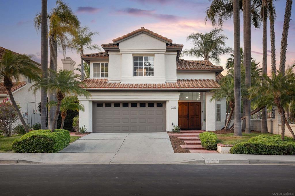 Live the La Costa Lifestyle in Style – Spacious Alga Hills Home with Designer Upgrades Welcome to this beautifully updated 4-bedroom, 3-bath home in the highly sought-after Alga Hills community of La Costa, where comfort meets elegance. Featuring a generous floor plan with an optional 5th bedroom—currently connected to the primary suite and easily convertible—this property offers flexibility for growing families, a home office, a nursery or home gym area. The brand-new kitchen is a chef’s dream, featuring sleek quartz countertops that extend seamlessly into the backsplash, premium cabinetry, and a bright, serene atmosphere perfect for cooking and gathering. The kitchen opens to a cozy family room with a charming fireplace, making it the ideal spot for family movie nights or casual entertaining. The downstairs bedroom and full bath are perfect for guests or multi-generational living. Upstairs, you’ll find a spacious layout with two additional bedrooms, a stylish full bath, and the expansive primary suite—featuring two walk-in closets, a spa-like soaking tub, and a separate shower. The optional adjoining bonus room offers endless possibilities: a nursery, office, workout space, or conversion into a full 5th bedroom. Situated just 3.5 miles from the beach and minutes from top-rated schools, shopping, dining, hiking trails, and the world-famous Omni La Costa Resort, this home offers the best of North County San Diego living. Residents of Alga Hills also enjoy access to community parks, playgrounds, and pools—making it a perfect neighborhood for families.