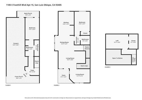 Tiny photo for 1185 E Foothill, San Luis Obispo, CA 93405 (MLS # SC26081502)
