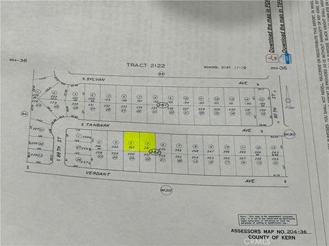 Photo of 0 Tanbark Avenue, California City, CA 93505 (MLS # SR26022916)