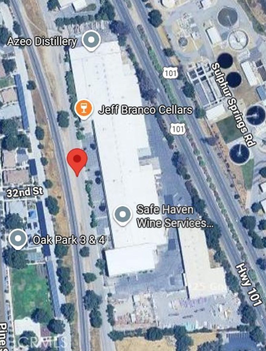 +/- 10,877 sf warehouse space located at the Paso Robles Business Park.