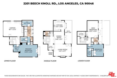 Tiny photo for 2201 Beech Knoll Road, Los Angeles, CA 90046 (MLS # 26102924)