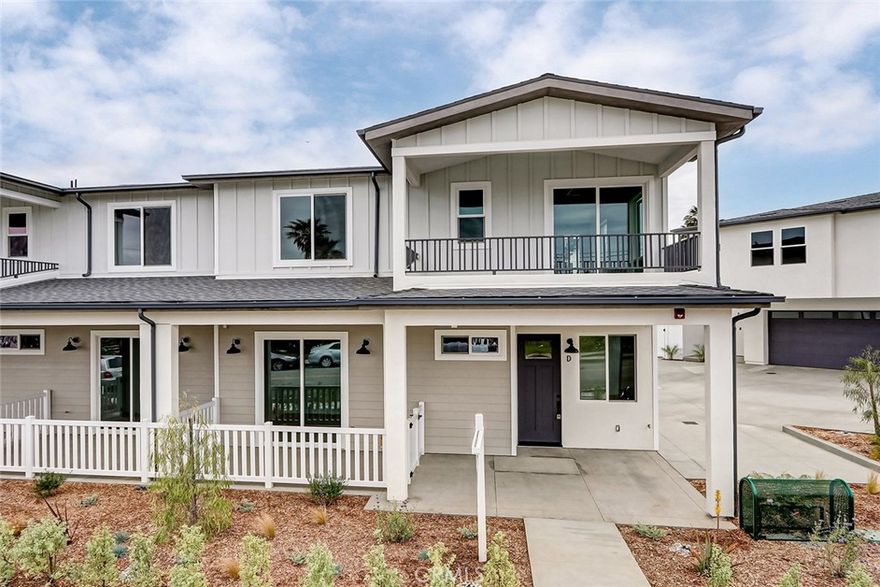 Welcome to 26016 Oak Street! A brand new townhome community located in the charming city of Lomita. Each of these 9 brand new homes features 3 bedrooms and 3 bathrooms, and stunning finishes all throughout. These units offer a cozy place to call home, couple with the comfort and style of a newly built residence. As you step inside, you’ll notice the natural light, open layout, and warm finishes that make these unique homes feel modern, yet still cozy and inviting. At the heart of each home is the kitchen, featuring crisp modern shaker cabinets, sharp matte black hardware, and sleek stainless-steel appliances. The ideal place for cooking, entertaining, or just day-to-day living. The open-concept floor plan connects the dining, living, and kitchen areas. All three bedrooms offer ample amounts of space, with great closet storage, and large windows that let in plenty of light. Each of the three bathrooms is also well-appointed, for comfort and convenience for residents or guests. Step outside to enjoy a private deck, ideal for your morning coffee, quiet reading time, or relaxing evenings under the stars. Surrounded by peaceful views, and beautiful old growth trees, these homes will show you why Lomita Pines is such an idyllic place to live. Come visit the new homes at 26016 Oak Street, and choose one to call “home,” before they are all gone! Please note that all interior photos are from Unit D.
