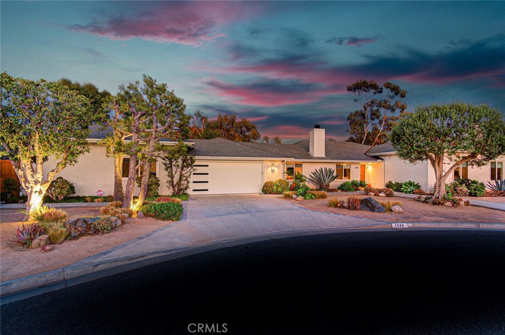 Extraordinary Canyon View Location. Four Bedrooms and Four Bathrooms Beautifully Upgraded. The home is over 2800 square feet and a Lot over 10,000 square feet. Three of the four bedrooms feature En Suite Bathrooms. The Fourth Bedroom “En Suite” with private exterior access and adjacent patio area is located on the far end of the home perfect and private for Guest Quarters, Office or ?? Two of the four Bedrooms can be used as a Primary. The largest of the two is currently a family room with a murphy bed. The Guest Room/Bedroom has it’s own AC and Heat. The Kitchen and Bedrooms have been Beautifully upgraded. The backyard is amazing with a full Barbecue Kitchen including a mini-fridge! The home has Upgraded AC and a Newer Tankless hot water heater. The Guest Room/Bedroom has it’s own tank hot water heater. The Spacious Kitchen and dining area are Bright with Natural Lighting looking out over Canyon Park. The one level layout flows smoothly, the living room has Vaulted Ceilings and a large Statement Fireplace. The main patio area has retractable sun shades to meet the moment. The home is on a quite Cul de Sac and just 1.6 miles from the coast. You will love sitting in your backyard Overlooking the Coastal Canyon and Serene Canyon Park. Top it off with al fresco dining a refreshing ocean breeze and Picturesque views. A truly Unique home.