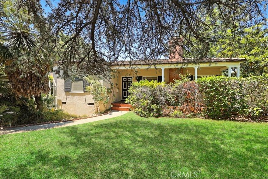 This Charming traditional home is located in San Marino with San Marino School. It features 3bedrms,1 and 3/4 baths, a spacious living room with fireplace, formal dining room, gleaming wood floors, a large upgrade kitchen with newer stainless steel French bottom freezer refrigerator and newer stainless steel stove, a two-car garage with custom built cabinets for extra storage, and a long driveway with an automatic gate, there is a large front and back yard with many trees, the private backyard is perfect for outdoor entertainment.