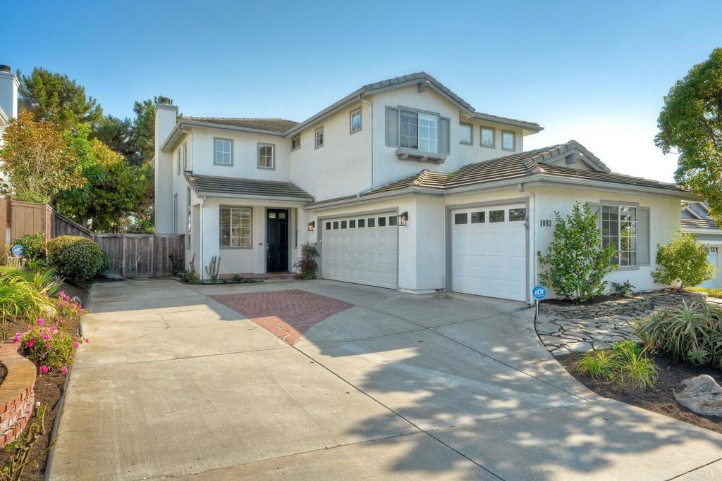 Welcome to this spacious 2,302 sq ft home located in the desirable Cove Community of Carlsbad! This well-designed floor plan features 3 bedrooms plus an upstairs loft, a downstairs office/den, separate dining room, great room, and formal living room—perfect for flexible living and entertaining. Sitting on a 5,975 sq ft flat, usable lot, the property also includes a 3-car garage and a long driveway offering ample parking. Freshly updated throughout, the home boasts brand new interior paint including ceilings, new carpet upstairs, and luxury vinyl plank flooring with tile on the lower level. Enjoy the convenience of a downstairs laundry room with storage and a full bathroom with a new vanity and fixtures. Soaring vaulted ceilings and additional windows bring in an abundance of natural light, creating an airy and inviting atmosphere. Ideally located just 2 minutes from top-rated Pacific Rim Elementary and Poinsettia Park, and approximately 1 mile to Carlsbad State Beach. The low $80/month HOA includes access to a community pool, spa, basketball hoop, playground, and green space. Don’t miss this opportunity to own an ideal home in an unbeatable location!