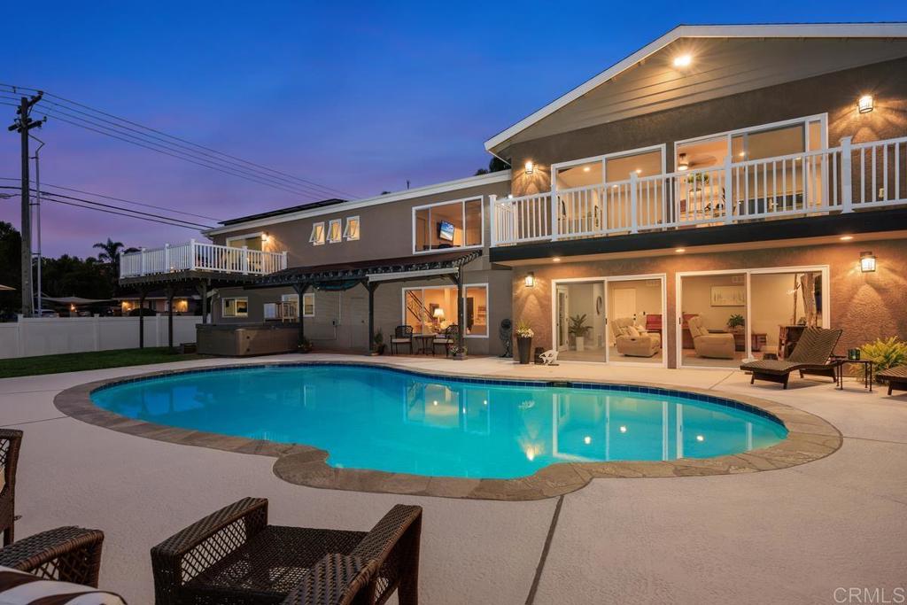 STUNNING COASTAL RETREAT WITH BREATHTAKING OCEAN VIEWS This stunning 5-bedroom, 4 bath-bath home, offers everything you need to enjoy coastal living with space, style and serenity. Set on a generous corner lot, this west-facing property has breathtaking ocean view and unforgettable sunsets. Inside, the layout is both flexible and functional, featuring two spacious family rooms and an oversized upstairs room with endless potential-think home theater, playroom, or home gym. The two ensuite bedrooms provide extra privacy and convenience for guests or multigenerational living. The Primary Bedroom is a relaxing retreat with abundant natural light and scenic views to start your day. There is also, a second Primary Bedroom on the 1st level. Enjoy energy efficiency without the monthly worry thanks to a fully paid solar system. And for those who value education, the home is located in a highly rated school district, with Carlsbad High School just a short distance away. Daily convenience is also covered with nearby access to grocery stores, parks, public transportation and charming shops and restaurants of Carlsbad Village. Whether you're splashing in the private pool and relaxing in the beautifully landscaped backyard, hosting weekend pool parties or enjoying a quiet sunset from the comfort of your patio, every day feels like vacation. This home blends lifestyle and location in all the right ways. It's more than just a place to live- It's a place to love.