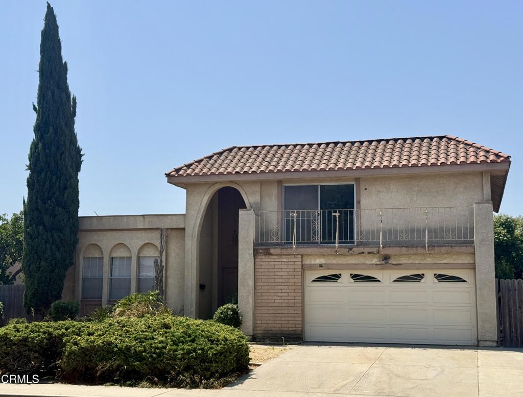 Opportunity knocks! Investor's dream. Bring your tools to this contractor project in a terrific location! Central Camarillo property with grand entry and great bones, with plenty of space both inside and out. The 7,405 square foot lot and extended driveway provide room for RV, boat and/or commercial vehicle parking and so many possibilities! Legacy wood burning fireplace, formal dining, formal living, eat-in kitchen and family room downstairs, in addition to the first-level bedroom and first-level bathroom with shower. Upstairs, there are three bedrooms and two bathrooms. The primary suite has double doors and a balcony offering mountain and palm tree views. The en suite primary bath has a walk-in closet (plus reach in closet in the primary), with lots of room to configure a new primary suite. Well-established neighborhood in the heart of Camarillo with wide streets, large lots, and sidewalks. Highlights:Oversized lot and extended driveway for RV, boat or commercial vehicle parking.Balcony from primary suite with mountain and palm tree views.First-level bedroom and first-level bathroom with shower.Upstairs has three bedrooms and two bathrooms.Pool-size backyard.Wide-side yard with fruit trees.