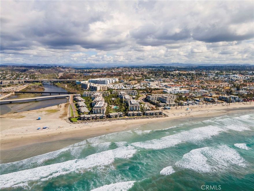 This is the one! Oceanfront resort living in a beautiful and fully furnished 1 bed, 1 bath beach home at North Coast Village. This jewel of a condo perfectly balances elegant touches and relaxing beach furnishings: quartz countertops, stylish lighting, upgraded cabinets, turquoise and ocean blue fabrics and rugs, mirrored walls, and so much more. Relax on the balcony with views of the marina, ocean, and lush tropical landscaping. This condo's location is perfect: close to the assigned covered parking space (with storage) and just steps away from koi ponds, waterfalls, the rec room, game room, world class gym w/sauna, and library. A few more steps and you're at one of 2 heated pools, the adult jacuzzi, family jacuzzi, putting green, and beach access. 

This stunningly landscaped Oceanfront property is perfectly situated between the marina and pier in Oceanside- a fun beach community with everything you'd want nearby. Walk to restaurants, shops, the harbor, train station and more.