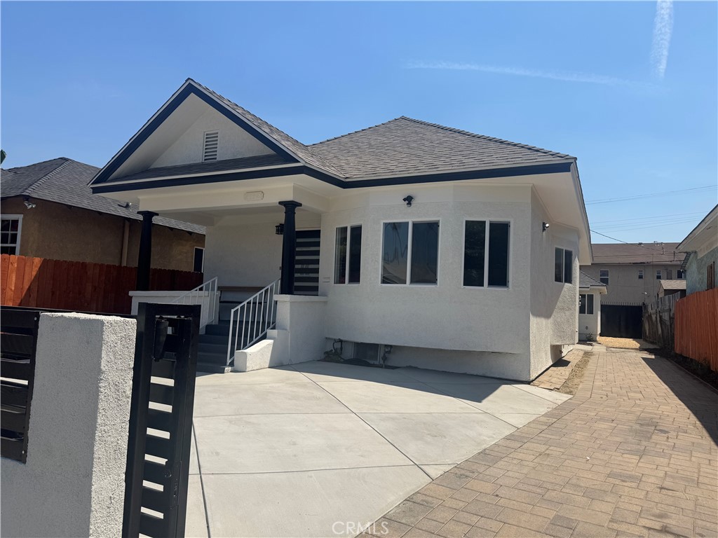 This beautifully fully remodeled duplex is the property you've been waiting for! Perfect for families and investors. Both units are currently vacant and will be delivered as such. Rent one and live in the other! The front unit features 4 bedrooms and 3 full bathrooms, a spacious kitchen and dining room, and a charming living room. The back unit consists of 1 bedroom, 1 full bathroom, with kitchen and dining area. Each bedroom includes spacious closets perfect for storage and organization. Both units include newly installed AC. As you head inside each unit, you will be greeted by high ceilings and recessed lighting that complement the open concept. Natural light fills each unit creating bright and inviting spaces. The property has plenty of parking space for each unit.