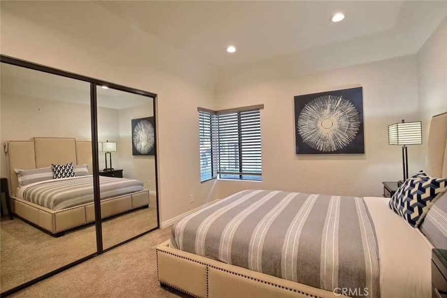 Beautiful and quiet single story lower unit in the prestigious Diamond Bar Tennis Club Community. It is a 24-hour gated community with 3 pools, 3 spas, a clubhouse and 4 tennis courts. The whole unit is upgraded with beautiful counter tops, brand new burners, new skins. dishwasher, new ceiling lights, waterproof laminate wood floor, new shower door, brand new toilets and more. Kitchen with stylish European cabinets plus glass back splash lazy susan. Also beautiful new slip-proof tiles restrooms. Fresh paint through out the unit. . Living room Fireplace, mirrored closet doors, inside laundry. One car garage plus assigned parking space, total of 2 parking spots. Central air and heat. Near Diamond Bar golf course, walking distance to shopping, school and restaurants. Less than 15 mins to Mount Sac and Cal Poly colleges. Water and trash is covered by HOA. Easy access to 57 & 60 freeways. A place you would love to call home.