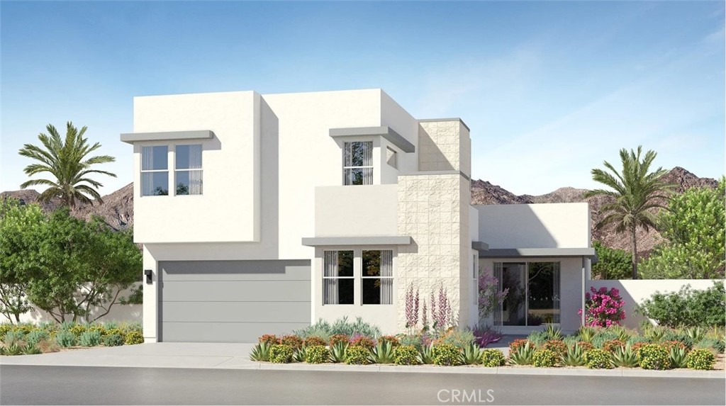 NEW CONSTRUCTION! This new two-story home offers intimate outdoor experiences with an inviting front courtyard and pool. A bedroom with an en-suite bathroom is accessible from the courtyard, and the main home is host to an inviting open-concept layout shared between the kitchen, living and dining areas. The luxurious owner’s suite offers a private retreat at the back of the home, while an additional bedroom shares the second floor with a versatile loft. The kitchen features Miami Vena white quartz countertops and oatfield cahuilla cabinetry.
Canyon View is a new community of single-family homes for sale in Palm Springs, CA. Residents will enjoy access to an onsite park and an array of shopping, dining and entertainment options in downtown Palm Springs, just five miles away. Plan a fun-filled weekend trip to Agua Caliente Casino for upscale gaming and entertainment, or head out to one of the several local golf courses to work on your game.