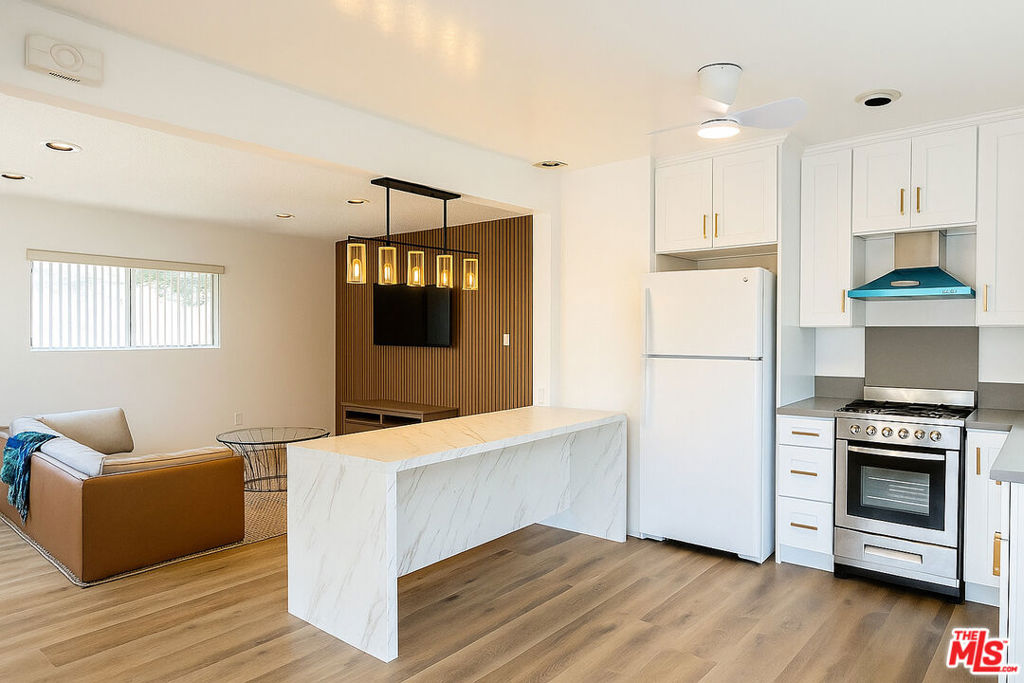 Live the Venice Beach Dream in this newly remodeled top floor 2-bedroom, 1-bathroom home just a block from the sand. Thoughtfully designed with modern finishes, this light-filled space features a stylish open layout, premium furnishings, and an in-unit washer and dryer for ultimate convenience. Enjoy a spacious private patio, perfect for relaxing or entertaining after a day at the beach. The kitchen is equipped with brand new appliances, and every room is finished with fresh updates that bring comfort and contemporary style together. With 2 dedicated parking spaces, you'll never have to worry about beachside parking. Ideally located near Abbot Kinney, local coffee shops, restaurants, and boutique stores, this home places you in the heart of Venice's vibrant coastal lifestyle, and is available either fully furnished or unfurnished to best suit your needs.