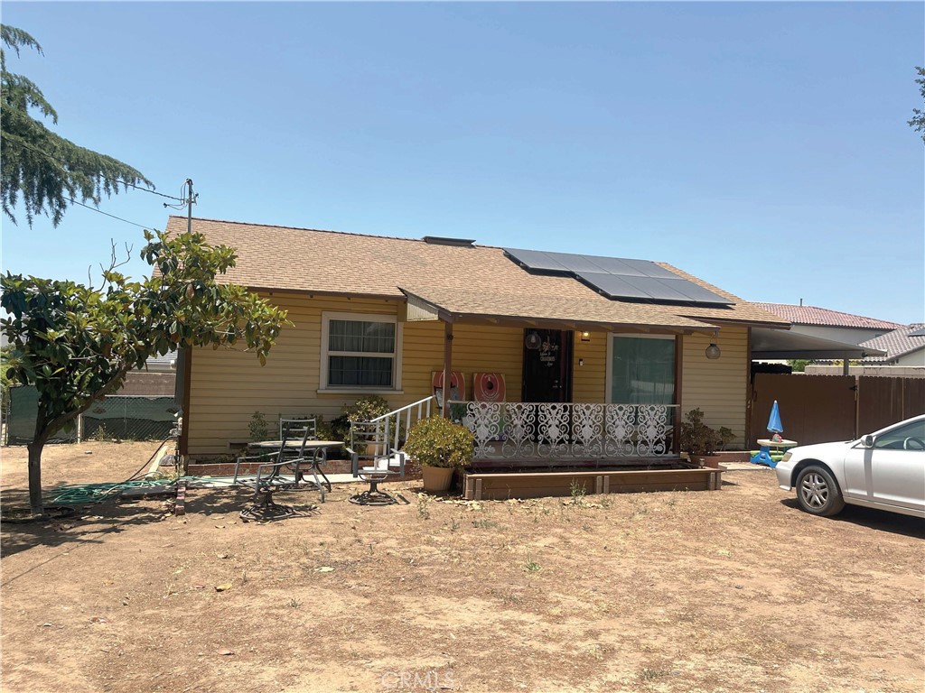 Welcome to 12758 5th Street, Yucaipa—a unique and versatile property nestled in one of the city’s most desirable and vibrant neighborhoods. This beautifully updated 1-bedroom, 1-bathroom home offers 864 sq ft of comfortable living space on an expansive 13,760 sq ft lot, providing ample room for outdoor entertaining, gardening, RV parking, or future expansion. Inside, you’ll find a nicely remodeled bathroom, brand-new flooring in the living room, kitchen, and the master bedroom. A bonus room that can be used as a home office, guest room, or creative studio. Front house is currently rented out on a month to month lease. Renters are open to leaving or potentially renewing and updating the lease.
Enjoy the convenience of being just minutes from local restaurants, breweries, shopping, parks, Yucaipa Regional Park, and the community center. Whether you love outdoor recreation or exploring local businesses, this location has something for everyone.
In addition to the main home, the property features a converted standalone garage, which has been transformed into a 1-bedroom, 1-bathroom unit complete with a kitchen and living area.
Important Disclosure: The garage conversion was completed without permits. The City of Yucaipa is aware, and while there are active code violation, but no active liens as long as the new buyer will need to work with the city to bring the unit into compliance. This presents a valuable opportunity for those willing to invest in permitting the additional living space.