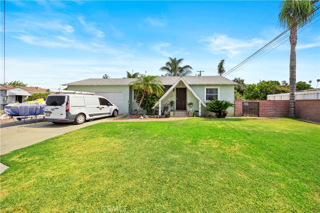 Welcome to this adorable home nestled in a quiet Pico Rivera neighborhood, located just minutes from the 605 and 60 freeways, parks, schools, and shopping centers, it offers comfort, convenience and garden opportunities you have been waiting for. This well-maintained property features a bright living room with original hardwood floors, recessed lighting, and plenty of natural light. The upgraded kitchen boasts modern cabinetry, sleek quartz countertops and a functional layout perfect for daily living and entertaining. Generously sized primary bedroom is a true retreat, featuring warm hardwood floors and sliding doors that open to a peaceful backyard escape along with ample closet space. The bathroom includes a tub-shower combo, generous countertop space, built-in shelving, and warm natural light. Second bedroom is generous in size, this bedroom offers endless possibilities—from a dreamy guest suite to a multi-purpose room with space to work, relax, and recharge.
Don’t forget to step out to a spacious backyard, a patio area for relaxing, playground and tons of room to create your own outdoor oasis. But here’s the bonus: the detached garage has been converted into a fully soundproof music recording studio—perfect for musicians, content creators, podcasters, or anyone seeking a quiet workspace.