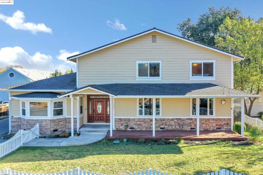 Located in a cul-de-sac in the desirable neighborhood of Poet's Corner, this well maintained, beautiful property is ready for it's next owner. Sporting hardwood floors, upgraded bathrooms, and a beautiful kitchen that will satisfy your pickiest buyers, this rare find has a floor plan conducive for a family, investor, or multi-generational approach.  In addition to the six bedrooms and four bathrooms in the main home, the property comes with its own studio/ADU with full kitchen, laundry and bathroom. There are two garages, each capable of storing four cars, one currently situated to be a workshop or converted into its own unit. Generous parking and a huge lot accompany the large backyard space with covered patio and outdoor stairs leading to the huge master bedroom suite with it's own deck. House comes fully furnished for the right buyer. Full dining room, library, and massive master bedroom round out this gem. Large lot with tons of parking!