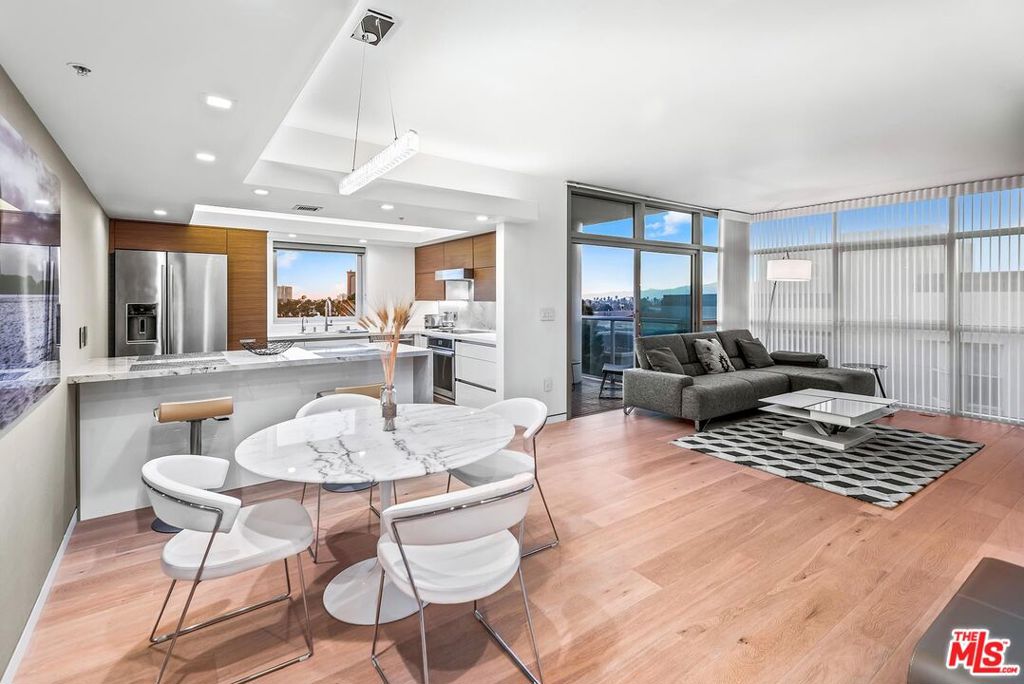 **Fully furnished** Extensively renovated 1 bedroom, 1 bathroom unit in the full service, Azzurra, with direct Marina, City & Mountain views. Enjoy tons of natural light throughout the day and year-round sunsets from this rare corner unit. Every square inch was updated and no expense was spared during this year long renovation. This one-of-a-kind unit offers top of the line finishes everywhere you look. Gorgeous hardwood floors, Italian fixtures, custom cabinets and built-in's throughout, motorized shades, electric fireplace, Sonos system, Toto Washlet toilet, smart thermostat, huge custom-built walk-in closet, & more. The unit is fully furnished with amazing designer furniture throughout! Unit also includes 2 car parking, in-unit LG washer & dryer, recently replaced HVAC & newer water heater. Rent include cable w/HD channels, internet, water, trash and an abundance of resort-style amenities -24 hour valet parking for guests, 24 hour front desk & security, concierge, rooftop spa & sky-lounge w/panoramic views, outdoor kitchen with BBQ's, sparkling heated pool & spa, business center, media lounge, fine art collection, indoor/outdoor professional fitness center w/yoga/pilates training studio, & more. Just seconds from world famous beaches, Marina access, LAX, parks, bike path, dog walk, Abbott Kinney, shops/restaurants & dine-in movie theater and much more!