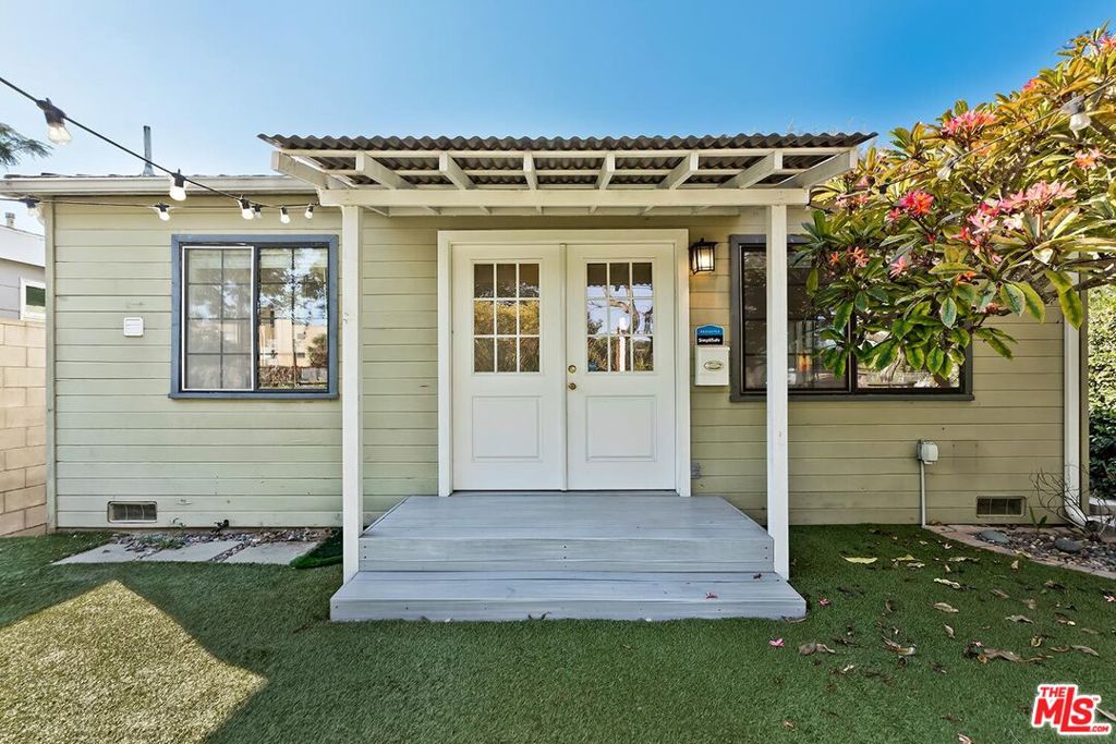 Front unit is vacant and easy to show! Incredible opportunity to own a character-filled Venice bungalow-style duplex just moments from Abbot Kinney, the beach, and some of the best shops and restaurants on the Westside. Located across the street from Coeur d'Alene Elementary, this well-maintained property offers charm, location, and strong income potential. The front 2-bedroom/1-bath unit and the rear 1-bedroom/1-bath unit are both bright, spacious, and updated, each with its own private adjacent outdoor space perfect for relaxing or entertaining. A two-car garage and three additional off-street parking spaces provide rare convenience in this highly walkable neighborhood. Potential value-add upside includes exploring a garage conversion to a junior ADU and property addition (buyer to verify). Whether you're an investor, owner-user, or looking for flexible living arrangements, this one checks all the boxes.