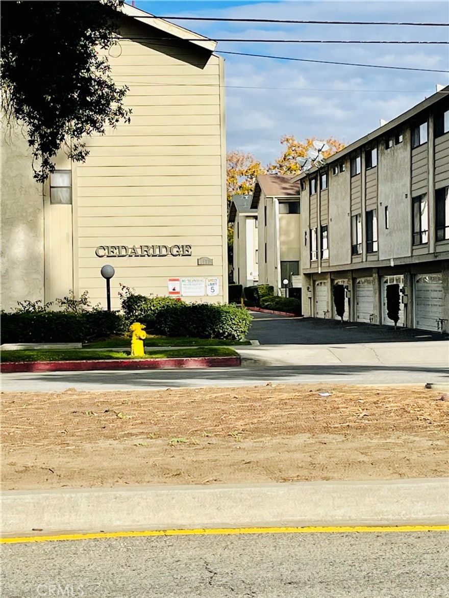 LOCATION, LOCATION, LOCATION!!! Welcome to 1147 W Badillo St. Apt G Covina, Take a look at this rare opportunity to own a piece of a Covina condo. Located in the Cedaridge complex. This open floor plan offers 2 Bedrooms and 2.5 Bathrooms with large sized living room and fireplace, wood laminate flooring. Tri-Level formal dining area opens to the kitchen with newer quartz counters. ½ guest bathroom downstairs. The upstairs offers 2 good size bedrooms with high vaulted ceilings and 2 full baths, One in the master bedroom. Two car garage beneath unit has garage door opener and laundry hookups. Nice size patio to BB-Q or just relax. The complex includes a pool & spa and community building for parties and games. Nothing to do but move right in. Close to West Covina Mall, other Shopping, Restaurants, Schools and Entertainment. Easy access to 10, 210 Freeways. This Is A Must See...