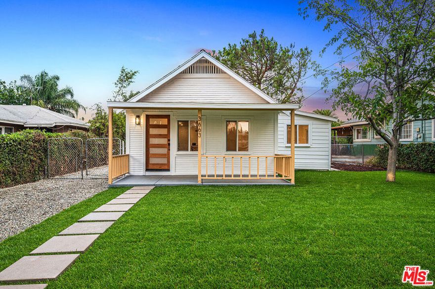 Fully remodeled and move-in ready, this home offers modern comfort, style, and incredible potential on an oversized lot. This charming home features new flooring, fresh interior and exterior paint, and abundant natural light throughout its open floor plan. The kitchen includes new cabinets, countertops, and stainless-steel appliances, flowing seamlessly into the living area for easy entertaining. The bathroom has been tastefully updated with a modern vanity, elegant tile finishes, and a full tub-and-shower combination. Major upgrades include a brand-new 200-amp electrical panel and complete rewiring, ensuring safety and reliability for years to come. Set on a large lot with endless possibilities, the property offers plenty of space to expand the existing home or build an ADU offering a rare opportunity in this desirable Riverside location. The newly landscaped front yard enhances the curb appeal, complemented by a long driveway and detached shed ideal for storage or a workshop. Close to schools, shopping, dining, and freeway access, this home combines comfort, functionality, and long-term investment potential.