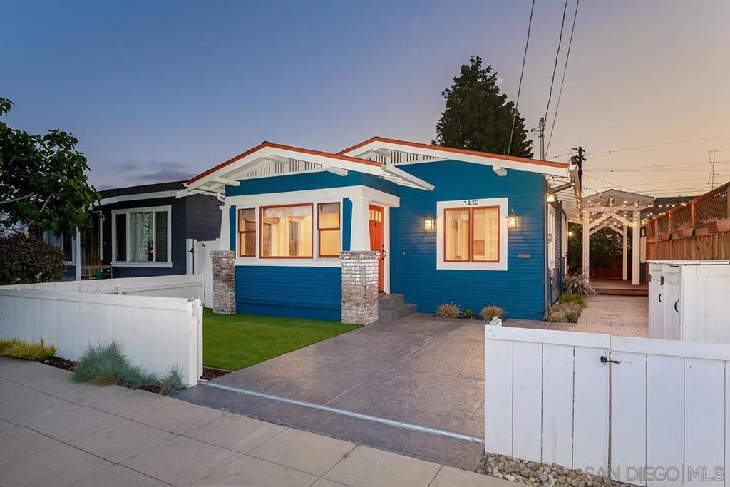 Discover this charming 2-bedroom, 1-bath Craftsman home in the heart of North Park. Immaculately maintained and full of character, it blends timeless details like hardwood floors and crown molding with modern conveniences, including in-unit laundry and dual-pane windows. The fully fenced outdoor space is thoughtfully designed for both relaxation and entertaining, while private off-street parking adds everyday convenience. Located just steps from University Avenue and 30th Street, you’ll enjoy easy access to North Park’s vibrant dining, coffee shops, nightlife, and everything else the neighborhood has to offer. With a Walk Score of 94, this home truly puts you at the center of one of San Diego’s most desirable communities.