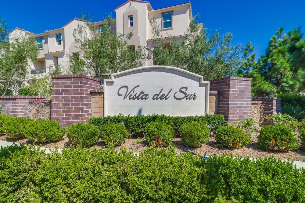 Charming 3-bedroom, 2.5-bath townhome in the desirable Vista del Sur community of South San Diego! This beautifully maintained home features a functional layout perfect for everyday living. The main floor boasts updated laminate flooring and an open living space that flows into a stylish kitchen with quartz countertops. Upstairs, the bedrooms and hallways are cozy with carpet. Each bedroom comes with upgraded ceiling fans for year round comfort and smart home technology adds modern convenience throughout. The low-maintenance front yard enhances curb appeal without the hassle. Vista del Sur offers amazing community amenities, including two pools with jacuzzis, built-in BBQ grills, and playgrounds for the family. Plus, it's walking distance to San Ysidro High School and provides quick access to I-805 and I-905 for easy commuting, shopping, and restaurants.