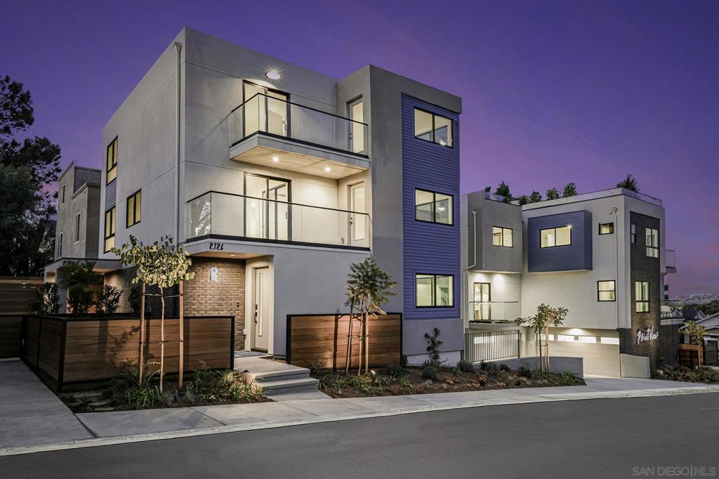 Welcome to PointView, an exclusive enclave of four luxurious new construction townhomes in Point Loma Heights. PointView offers distinctive layouts for discerning homeowners, merging modern design with breathtaking views. Discover a new standard of coastal living with excellent walkability to local favorites off Voltaire Street and close proximity to Ocean Beach and Sunset Cliffs. Each PointView townhome has a distinct layout and high-end interior design. The Residence offers larger 5 bedrooms with 3.5 baths, respectively. They are perfect for larger families or those desiring more space. All Residences include private entrances and the convenience of a 2-car garage. These homes are designed with modern aesthetics, incorporating spacious layouts, high-end finishes, and designated laundry rooms. Additional features include free solar panels, fenced outdoor areas for pets, custom cabinetry, smart home technology, and enhanced energy efficiency. PointView seamlessly blends comfort and style in a prime coastal location with a true community vibe.