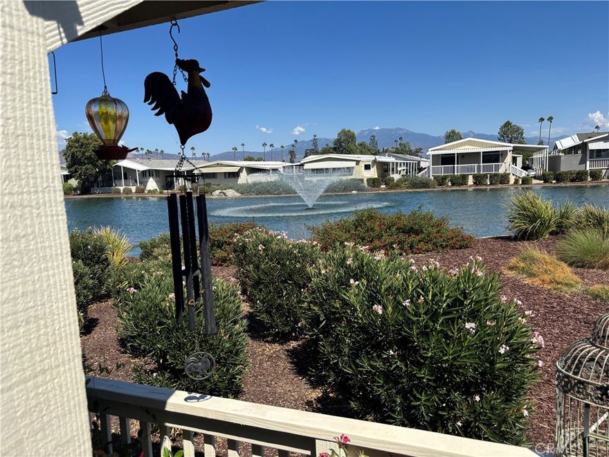 Lakeside Luxury Home in The Lakes at Hemet West (55+ Community)



Welcome to your peaceful lakeside retreat in one of Hemet’s most desirable 55+ communities. This spacious 1440 sq ft manufactured home is perfectly positioned on the lake, offering breathtaking views of the water fountain, with ducks and geese swimming by. Take in views of nearby mountains—all from your wraparound porch.

The lake itself is a stunning feature, wrapping through the community with cascading waterfalls, walking paths, and lush landscaping that create a resort-like atmosphere.

Inside, the home offers a comfortable and functional layout, ideal for both quiet living and entertaining. And the lifestyle.. Unmatched: 9-hole golf course included with space rent, plus  Fitness center; Large swimming pool, BBQ area, Pickleball courts & horseshoe pits. Lakes stocked for fishing.

Also, you're just minutes from shopping, dining, medical facilities, and have easy access to major roads for a smooth commute or weekend getaway. Whether you're an active retiree or simply seeking tranquility, this lakeside gem delivers comfort, connection, and convenience in one of Hemet’s most vibrant gated communities