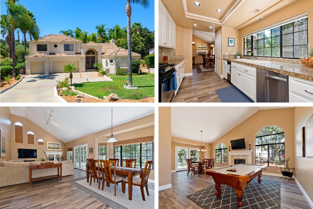 Come see this gorgeous cul-de-sac home located near Kit Carson Park, North County Mall, and only 2 miles from the freeway. This expansive home features plenty of natural light, vaulted ceilings, and beautiful french doors to your private backyard. The relaxing, entry-level, master suite is separated from the other rooms for privacy, providing the perfect retreat. Granite counters, a walk-in pantry, and stainless steel appliances await you in the kitchen... Don't delay, this won't last long (see supp.) Neighborhoods: SE Escondido Equipment: Dryer,Garage Door Opener, Range/Oven, Washer Other Fees: 0 Sewer: Sewer Connected Topography: LL,GSL