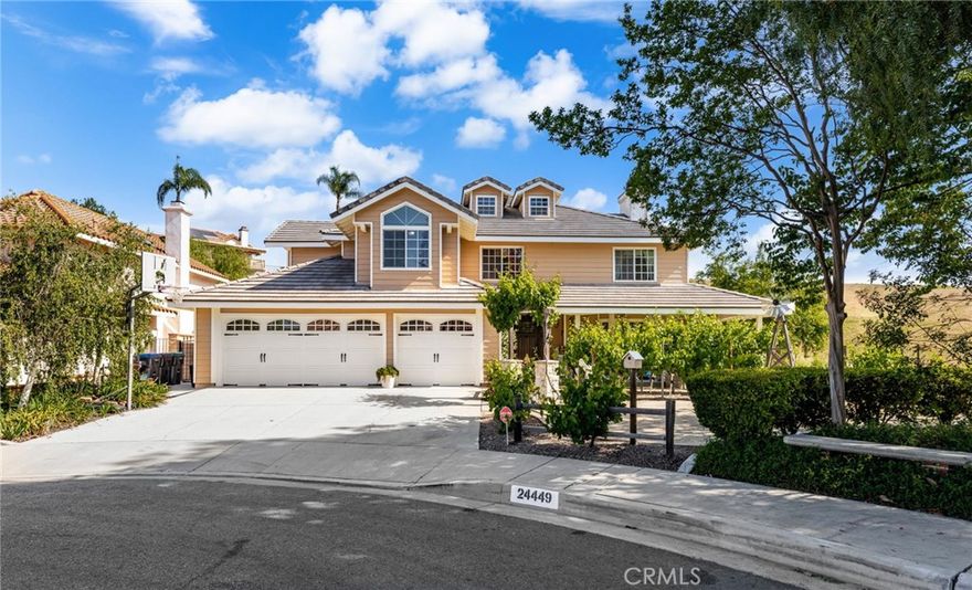 Looking for privacy? Tucked away at the end of a quiet cul-de-sac next to Tres Hermanos Ranch, this move-in ready pool home offers unmatched seclusion and comfort. Located in sought-after Diamond Bar with no HOA and a low tax rate, you’ll also enjoy top-rated schools—Pantera Elementary (9/10) and Diamond Ranch High (8/10). Featuring 6 bedrooms and 4.5 baths, this home is designed for both entertaining and multi-generational living. Enjoy a sparkling pool and spa, outdoor kitchen, fruit trees, and even your own producing vineyard. This is more than a home—it’s a lifestyle, all in a prime location known for its strong community, great schools, and quality of life. www.24449Nan.com