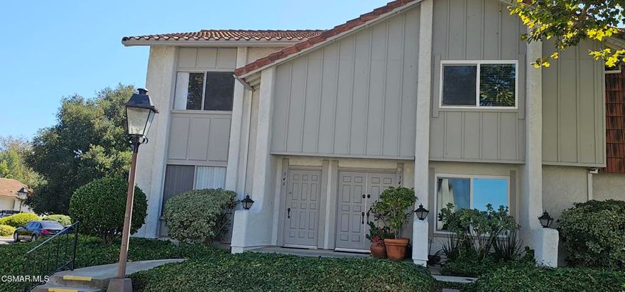 Charming & Private End-Unit Townhome in Prime Thousand Oaks Location!Discover comfort and convenience in this well maintained 2-bedroom, 2-bathroom End-Unit Townhome offering 1,199 sq. ft. of bright, open living space.  Tucked away in a quiet corner of the community, this home provides extra privacy and a peaceful atmosphere.Enjoy the ease of an attached garage plus carport, a spacious private patio perfect for outdoor dining or relaxing, and access to a sparkling community pool.  Whether you're heading out for a round of golf, a hike in nearby parks, or shopping and dining at local favorites, everything you need is just minutes away.Key Features:  2 Bedrooms, 2 Bathrooms with ample living space of 1,199 Sq. Ft., End-unit for added privacy, Garage + Carport right next to the Garage, Large Private Patio, Community Pool, Close to Parks, Los Robles Golf Course, Close to Mall, Los Robles Trailhead and Top-Rated Schools.This Thousand Oaks gem won't last long -- schedule your tour today and make it yours!