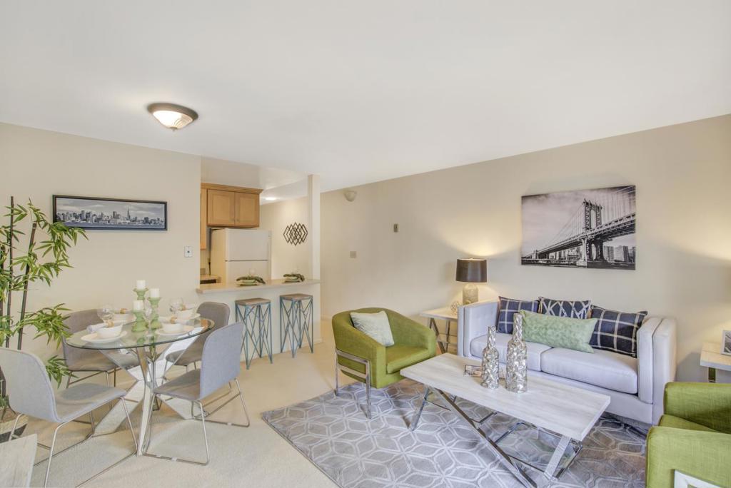 Welcome to this charming and updated 1-bedroom, 1-bathroom upper-level condo located in a quiet, tree-lined cul-de-sac in the heart of Mountain View. This end-unit residence offers an open-concept living space with abundant natural light and a private balcony overlooking a peaceful creek and mature landscaping. The kitchen features granite countertops, maple cabinetry, tile flooring, and appliances that blend functionality with style. The remodeled bathroom includes a modern vanity, tile floors, and a cultured marble shower surround. Enjoy the convenience of an assigned covered parking space, low monthly HOA dues, and a well-maintained community of just 22 units. Ideally situated near downtown Mountain View and Castro Street, residents can enjoy a vibrant lifestyle with access to top-rated restaurants, cafés, weekly farmers markets, and live music venues. Close to Stevens Creek Trail, Caltrain, and major tech campuses with easy access to Highways 85 and 101 - this home offers a perfect blend of comfort, location, and the best of Silicon Valley living.