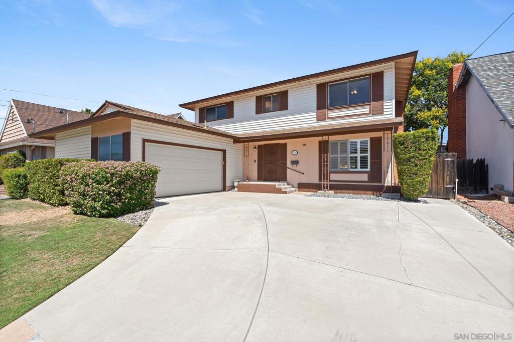 Welcome to this spacious 6-bedroom home in the highly desirable community of San Carlos, known for its family-oriented atmosphere, top-rated schools, and proximity to nature preserves such as Cowles Mountain, Lake Murray, and Mission Trails. This home offers incredible versatility—ideal for large families, multi-generational living, or an ADU /in-law suite. The thoughtfully designed floor plan includes 2 bedrooms and 2 bathrooms on the main floor, providing both comfort and convenience. Enjoy multiple gathering spaces.. with two living rooms and a spacious dining room designed so everyone has a seat at the table. Whether hosting family celebrations, holiday dinners, or casual get-togethers, this home provides the space and layout to bring everyone together. With its unbeatable location and flexible living options, this San Carlos gem is a rare opportunity not to be missed.