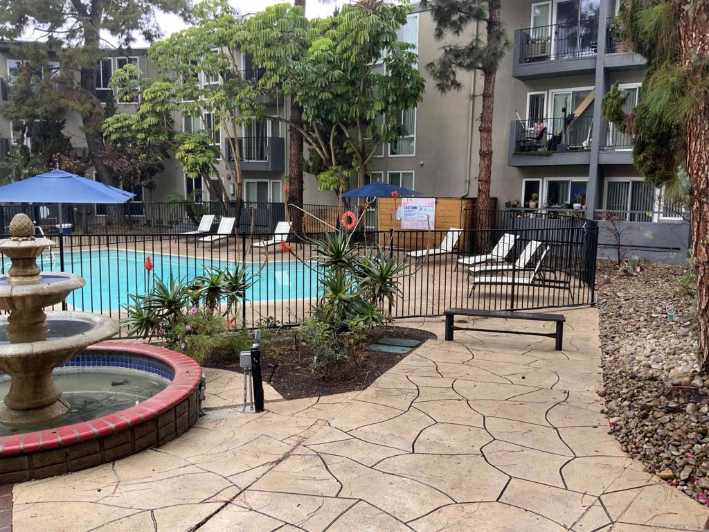 Charming 1-Bedroom Condo in Gated Community Near SDSU Welcome to Unit 85 at 4860 Rolando Court, San Diego, CA 92115. This top-floor, 1-bedroom, 1-bathroom condo offers an open and airy layout, featuring large floor-to-ceiling windows that flood the space with natural light. The unit boasts brand-new flooring, fresh paint throughout, and modern fixtures, ensuring a move-in-ready experience. Key Features: Private Indoor Storage: One of the few units in the complex equipped with a spacious, private indoor storage area, providing ample space for your belongings. Community Amenities: Tuscany Place, a secure gated community, offers residents access to a large pool, spa/hot tub, clubhouse, BBQ and dining areas, fitness center, and beautifully designed exterior spaces. Proximity to SDSU: Located just minutes from San Diego State University, this condo is ideal for students, faculty, or staff seeking convenient access to campus. Nearby Shopping and Dining: Enjoy the convenience of being within walking distance to a variety of shops, restaurants, coffee shops, and parks, enhancing your urban living experience. Don't miss the opportunity to make this beautiful condo your new home.