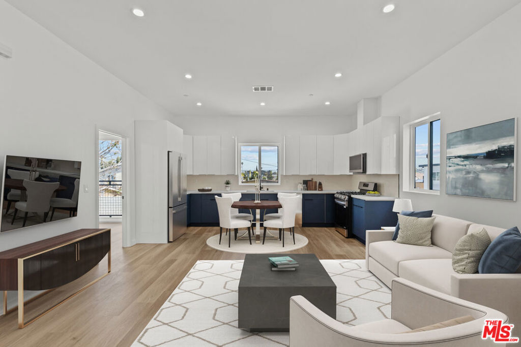 **1.5 MONTHS FREE PROMO - SEE FULL DESCRIPTION**BRAND NEW**IN-UNIT LAUNDRY**PET FRIENDLY**CENTRAL A/C**ENSUITE BEDROOMS**2 PARKING**PRIVATE GARAGES**BALCONIES**DIFFERENT FLOORPLANS AVAILABLE** This brand-new, spacious 1,840 SF 4-bedroom, 4-bathroom tri-level townhome in Mid-City offers contemporary luxury nestled at the end of a cul-de-sac. Designed with high-quality finishes and expansive 11 to 12-ft ceilings, this residence provides a spacious and modern living experience. The open-concept floor plan is complemented by a modern kitchen with top-tier appliances, an in-unit washer and dryer, and private balconies for relaxation. Each unit is equipped with an ADT security system for added peace of mind. Parking is effortless with 2 assigned garage spaces. Located in one of LA's most sought-after neighborhoods, this home offers easy access to dining, shopping, and major freeways. Don't miss the opportunity to lease a brand-new, upscale home in a prime location. Now leasing--schedule a tour today! *Photos may vary from actual unit.**1.5 MONTHS FREE PROMO - PRICE ADVERTISED WITH 12 MONTH SPREAD - BASE RENT $4,995**