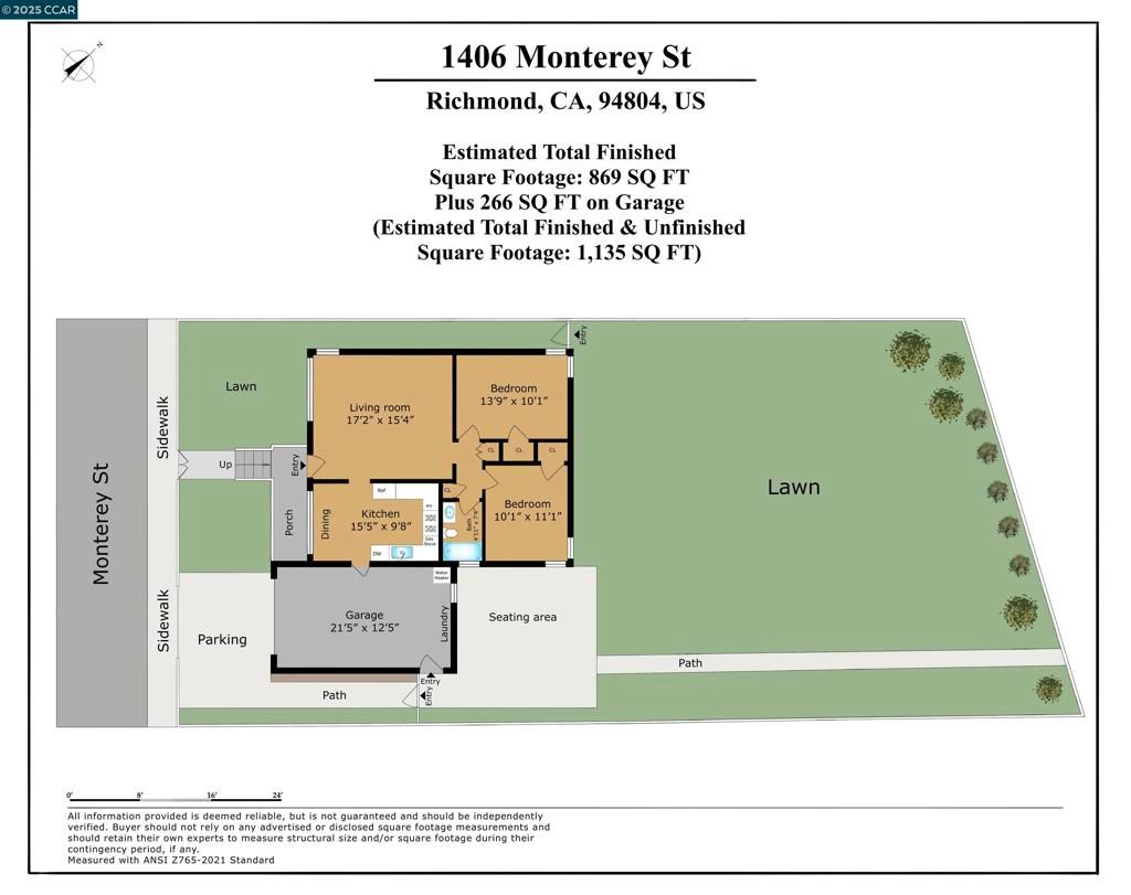 Photo of 1406 Monterey St St, Richmond, CA 94804 (MLS # 41118299)