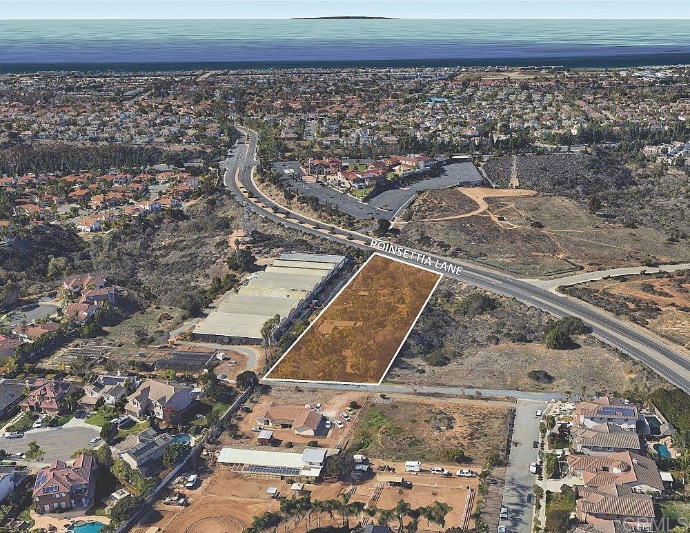 6591 Black Rail Road presents a flexible development opportunity in Coastal North County San Diego. Situated on approximately 1.8 acres in Carlsbad, the property is zoned R-1 (Single-Family Residential) and is currently unentitled, offering potential for a small subdivision or a private family compound. It falls within the well-regarded Carlsbad Unified School District, combining accessibility with a peaceful setting. Enjoy close proximity to world-class resorts, golf courses, fine dining, spas, and the Carlsbad Premium Outlets. With easy access to I-5 and the Carlsbad Train Station, and just minutes from the beach, this prime location offers the best of coastal living and connectivity.
