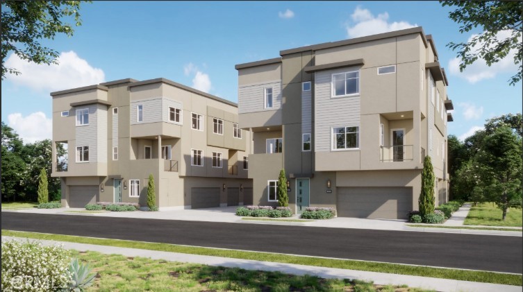 Brand new 3 bedroom plus den, 2.5 bath home with 2-car garage. Enjoy extra privacy and natural light in this end-unit home featuring 3 bedrooms and a flexible first-floor office. In a walkable location close to shops, entertainment, dining, and more. With a modern open layout and stylish finishes throughout, this home is perfect for comfortable living and working from home. Home includes upgraded appliances, Samsung 22 cu. ft. Counter Depth Side-by-Side, Refrigerator in stainless steel, stackable Samsung Front Load Washer in White & Samsung Electric Dryer with Sensor Dry in White, single bowl stainless steel kitchen sink, optional stacked upper cabinets at kitchen, white shaker cabinets throughout with satin nickel hardware, optional soft close at kitchen, recycle trash bin, electrical options. Buyer can still select countertops and flooring depending upon builder cut-off dates. Home ready for move-in November 2025.