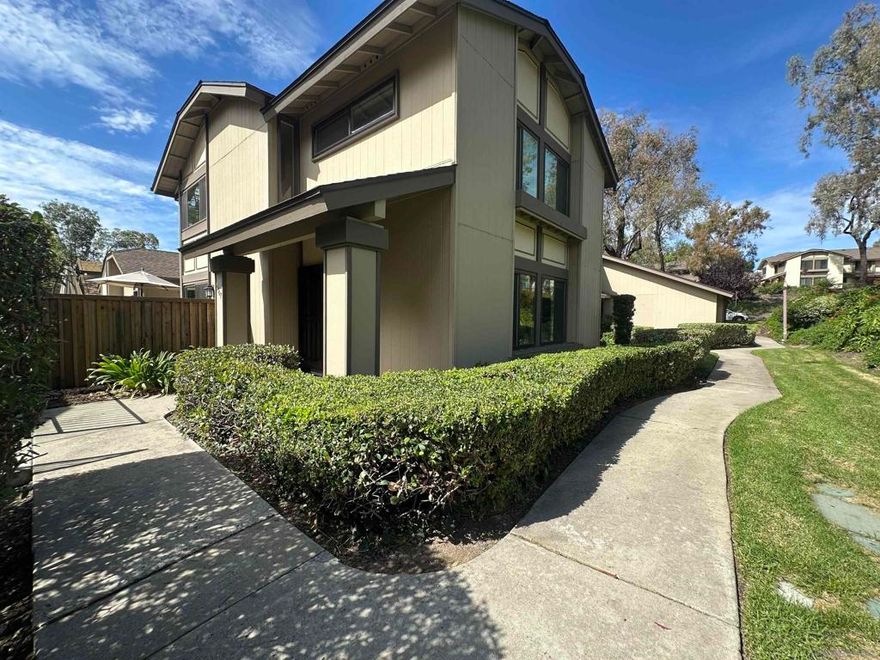 Welcome to this beautiful and spacious home located in the sought-after Tierrasanta neighborhood. Featuring an open-concept floor plan and abundant natural light from large windows throughout. From the moment you step inside you will feel the warmth and inviting atmosphere. This home boasts an updated kitchen with quartz countertops and stainless steel appliances, 2 master bedrooms with french doors, updated bathrooms, and walk in shower as well as a bathtub. Additional features include newer flooring, dual-pane windows, a newer HVAC system, and a whole-house fan for year-round comfort. The two-car garage adds convenience and ample storage space. Step outside to enjoy the serene greenbelt surroundings, scenic walking trails, and resort-style community amenities including three pools, a spa, tennis courts, and a clubhouse. Unwind at the end of the day on your own private patio—perfect for relaxing. You’ll love calling this peaceful Tierrasanta retreat your home!