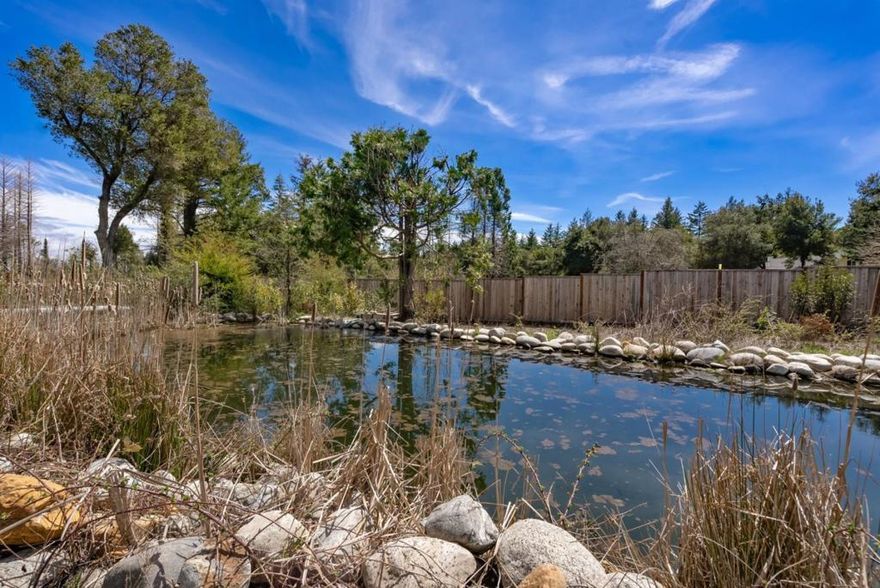 AQUACULTURE, SOLAR & MORE! Tiny Home was sold separately. House lost in CZU fire was passive solar home, w/ gardens & fruit trees. House had Solar heat & passive cooling: zero heating/cooling bills over life of house! Small wood stove for extra heat; 2nd well dug in '96 for irrig. & pond. The 2nd well is surface water & was used thru Spring. Pond is 30x80'+/- w/ 60 mil. EDPM liner & geo tech liner overlay for a natural look & to retain soil. 125 tons of river rock was placed over the liner and creek . Pond used to raise game fish, including 12 lb channel catfish, large mouth bass, bluegill, crayfish, minnows and mosquito fish. Santa Cruz Co. Fish and Game Dept. issued a stocking permit. Hatchery/concrete structures at end of pond for raising red swamp crayfish, minnows and mosquito fish. Anacharis plants from pond are placed in raceways for crayfish food and habitat. Pumps, timers, plumbing intact for wells, pond & hatchery. Also listed as raw land, MLS# ML81925559 without tiny home