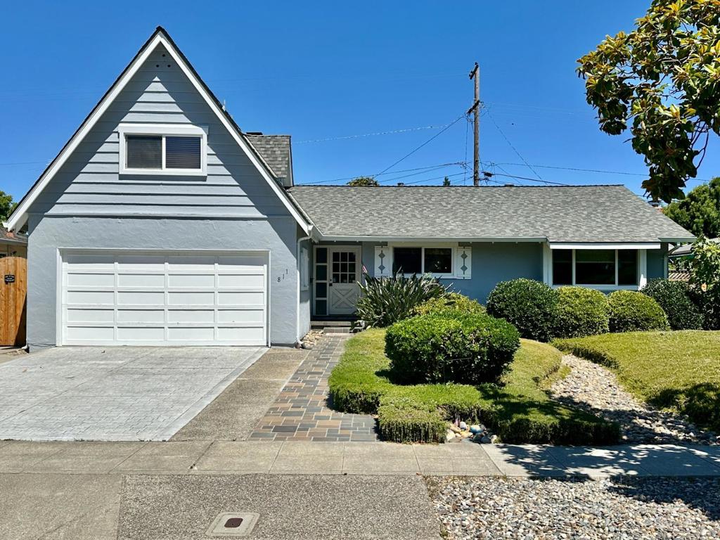 One of the most desirable areas in Sunnyvale, within Homestead High School, Sunnyvale Middle and Cumberland Elementary boundaries. The entry opens up to the beautifully situated dining room with hardwood floors and step down living room with fireplace. This dining room has served many Thanksgiving meals. The centrally located kitchen is between the dining room and large family room with fireplace. The floor plan is perfect for entertaining. The two story home has two bedrooms upstairs and two downstairs, all four have beautiful hardwood floors. The upstairs bedrooms each have two extra side closets. One of the downstairs bedrooms has been used as an office with built-in bookshelves. You will want to take a look at this home, it may be that special home you are looking for in Sunnyvale.