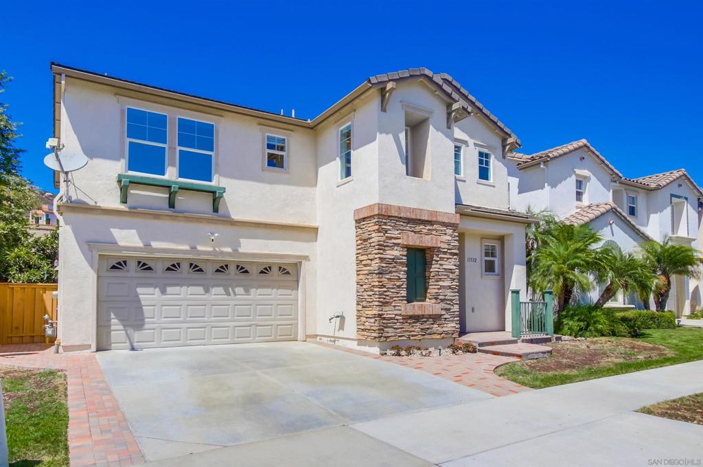 Welcome to this nicely updated 4-bedroom + loft/den home in the highly desirable Sabre Springs community! Step inside to a freshly painted interior and brand-new carpet that provide a bright and inviting atmosphere. The light-filled layout offers spacious living and dining areas along with a functional kitchen featuring granite countertops, stainless steel appliances, and ample cabinetry. The adjacent family room includes a cozy fireplace and opens to a private backyard with multiple tropical fruit trees — perfect for relaxing or entertaining outdoors. Upstairs, you’ll find four generously sized bedrooms, including a large primary suite with walk-in closet and an ensuite bathroom with a luxurious jacuzzi tub. Located in the award-winning Poway Unified School District, this home is just minutes from parks, biking and hiking trails, shopping, dining and easy freeway access. Don’t miss your opportunity to own one of the most desirable layouts in Sabre Springs! Welcome to this nicely updated 4-bedroom + loft/den home in the highly desirable Sabre Springs community! Step inside to a freshly painted interior and brand-new carpet that provide a bright and inviting atmosphere. The light-filled layout offers spacious living and dining areas along with a functional kitchen featuring granite countertops, stainless steel appliances, and ample cabinetry. The adjacent family room includes a cozy fireplace and opens to a private backyard with multiple tropical fruit trees — perfect for relaxing or entertaining outdoors. Upstairs, you’ll find four generously sized bedrooms, including a large primary suite with walk-in closet and an ensuite bathroom with a luxurious jacuzzi tub. Located in the award-winning Poway Unified School District, this home is just minutes from parks, biking and hiking trails, shopping, dining and easy freeway access. Don’t miss your opportunity to own one of the most desirable layouts in Sabre Springs!