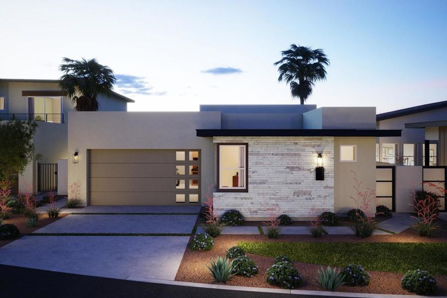 Under Construction with Delivery date to be November. Just in time for Season. This Plan 2 is 1,850 square feet with 3 Bedroom , 3 Baths including an attached Guest Suite. Gourmet Kitchen with Island, Quartz Countertops and Quartz Slab Full Backsplash, LG Stainless Steel Built-In Appliances, Porcelain Tile Flooring, Carpeting ONLY in Bedrooms. Rear Yard Landscaping, Extended Patio with Cover, Solar Package included and owned by Buyer. Tax Credit may apply. The property is on a Condo/PUD Map. Call today for your private tour.