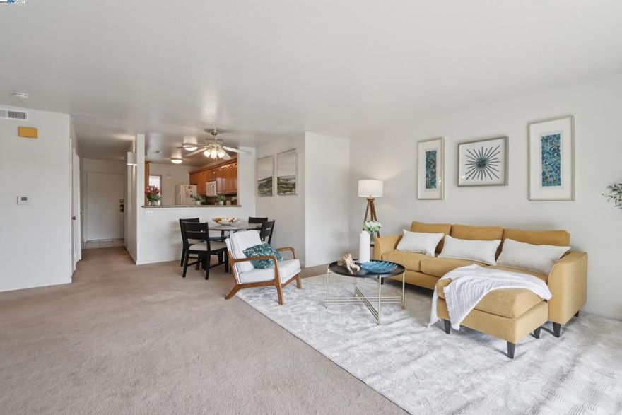 Prime Hayward Condo  Low Maintenance, High Convenience  Discover the perfect blend of comfort and location at Thornton Court, nestled in Hayward’s sought-after Tennyson-Alquire neighborhood. This condo is ideal for first-time homeowners, those looking to downsize, or savvy investors seeking a smart opportunity.  Step inside to a bright, functional layout that’s easy to manage and move into. Enjoy assigned and garage parking, plus visitor spaces, while HOA takes care of maintenance, trash, and water/sewer services so you can focus on living.  Location is everything: quick access to I-880 and Highway 92 makes commuting a breeze, while public transit, shopping, dining, and entertainment are all just minutes away.  This is your chance to own a home in Alameda County at an affordable price. Offered as-is and priced for a quick sale, don’t wait! Schedule your private tour today and make this prime condo your next home.
