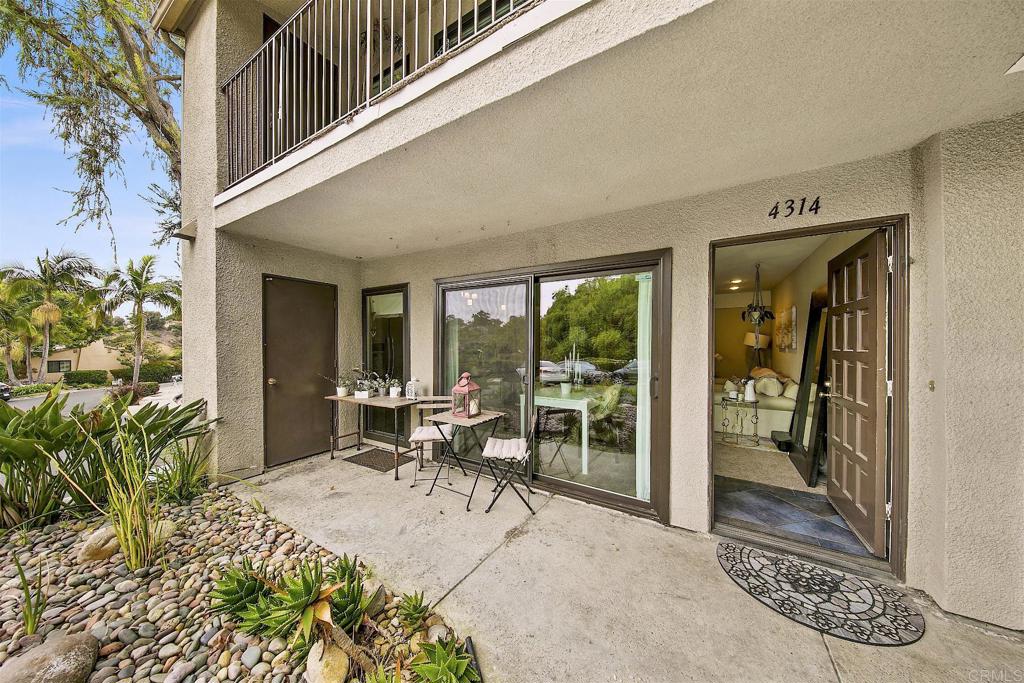 Quaint and cozy - Located at the end of a cul-de-sac in a canyon like setting, this 1 BR unit is close to Hillcrest shopping and dining. Newer grey vinyl flooring (not shown in photos) and freshly painted. Bedroom features large walk in closet, ceiling fan and stackable in unit laundry. There is a secured parking space in underground garage PLUS another space near unit. Complex has pool, tennis courts, spa and club house. Unit will be available for showings Open House style - WED Aug 13, 2025 FROM 4-6 PM and THURSDAY Aug 14, 2025 4-6 PM.
