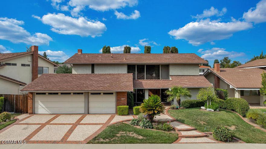 Charming Cul-de-Sac Home in Westlake VillageTucked away on a peaceful cul-de-sac, this inviting 5-bedroom, 3-bathroom home offers both space and comfort, along with a wonderful opportunity to create your dream home in the heart of Westlake Village.The versatile floor plan features spacious living areas filled with natural light--an ideal setting for family gatherings and everyday living. Updated windows are an added bonus. Outside, the backyard boasts a sparkling pool, patio, and beautifully manicured gardens, perfect for summer barbecues, playtime, and relaxing weekends at home.Residents enjoy access to the First Neighborhood Community Center and nearby Bernice Bennett Park, home to the popular Saturday in the Park concert series, as well as lighted basketball courts, picnic areas, and a playground.Located within the highly regarded Las Virgenes Unified School District, this home is well cared for yet ready for your personal touch. It presents an exciting opportunity to customize and modernize to your style. With its desirable location, generous layout, and family-friendly amenities, this is a rare find in one of the Conejo Valley's most sought-after neighborhoods.