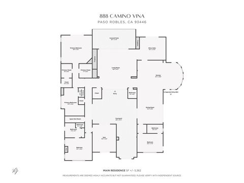 Tiny photo for 888 Camino Vina, Paso Robles, CA 93446 (MLS # SC26110794)