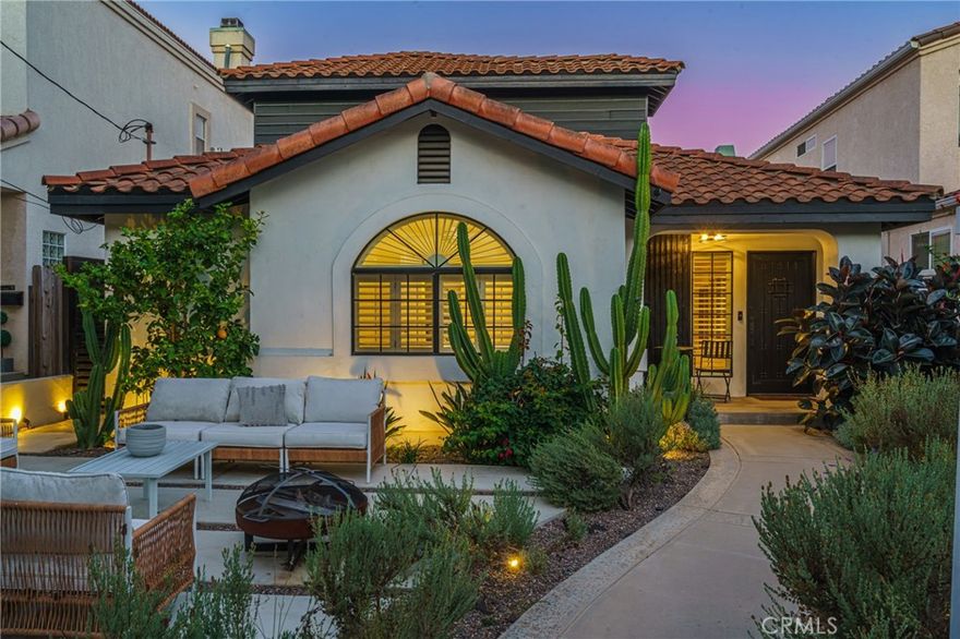 Welcome to 314 Ultimo Ave, a beautiful Spanish Gem in the highly desirable Alamitos Heights neighborhood of Long Beach! 



Tucked away in a peaceful cul-de-sac on a LARGER lot, this gorgeous 4-bedroom, 3-bathroom home offers the perfect blend of modern updates, thoughtful design, and prime location. Just wait until you see this one in person!



Step inside and be immediately greeted by French Oak hardwood flooring that flows seamlessly throughout the home. The heart of the home is the beautifully updated kitchen, complete with white shaker cabinetry, sleek stainless steel appliances, and plenty of counter space to bring your culinary visions to life.



The layout is both functional and flexible, offering not one but TWO PRIMARY SUITES — one on each floor — providing the ultimate privacy and convenience. The first floor boasts three spacious bedrooms and TWO spa-like bathrooms with floating vanities and modern rain showers. Upstairs, your private sanctuary awaits: a full primary suite with dual walk-in closets and a beautifully remodeled en-suite bath featuring designer finishes, dual sinks, and another luxe rain shower.



But the magic doesn’t stop inside! 



Step out into your beautifully landscaped front and backyard — both featuring drought-tolerant landscaping for eco-friendly, low-maintenance living. Multiple outdoor seating areas offer endless opportunities for relaxation, entertaining, and dining! Fire up the grill in your BBQ space, unwind with a glass of wine under the stars, or sip your morning coffee as you enjoy that beautiful ocean breeze. 



A detached two-car garage provides generous storage and parking, or explore the possibility of converting it into an ADU for added living space or rental income.



Located just minutes from Belmont Shore’s ever popular 2nd Street, fine dining on Naples Island, upscale shopping at 2nd & PCH, family friendly Mother's Beach, and the Colorado Lagoon, you’ll enjoy the best of Long Beach right in your backyard — from high-end dining and boutique shopping to paddleboarding, picnics, and sunny beach days! This home is a true must see so be sure to schedule your personal showing appointment today!