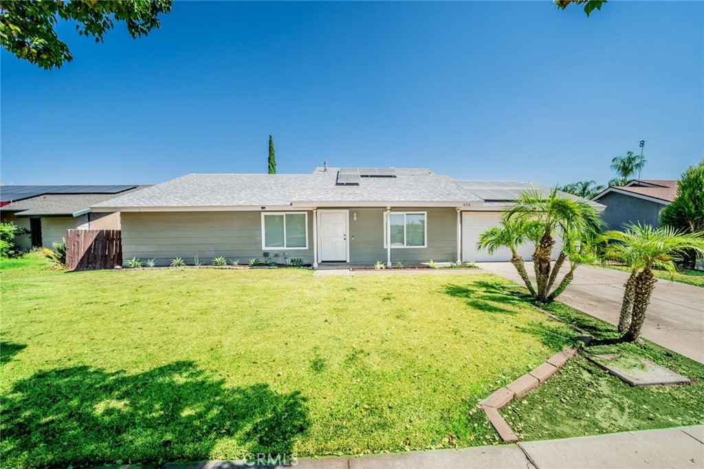 Welcome to this beautiful single-story home located in a quiet, well-maintained neighborhood of Rialto. This spacious residence features 4 bedrooms, 2 bathrooms, and 1,688 sq ft of living space on a generous 8,400 sq ft lot.
The kitchen boasts granite countertops and ample cabinetry, perfect for home chefs and entertainers alike.
Enjoy cozy evenings in the family room with a wood-burning fireplace, and retreat to well-sized bedrooms with mirrored closet doors. The home also includes central heating and air, a 2-car attached garage, and a landscaped front yard with a spacious backyard ideal for gatherings or relaxation.
Conveniently located near schools, parks, shopping centers, and with easy freeway access, this home is a must-see for buyers seeking comfort, style, and value.